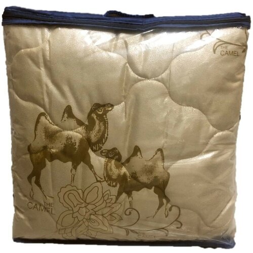 Одеяло верблюжья шерсть тик 110х140 подушка верблюжья шерсть размер 70х70 см чехол тик цвет микс