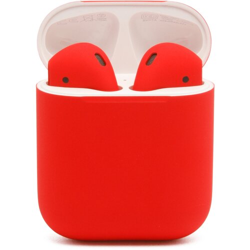 Беспроводные наушники Apple AirPods 2, красные