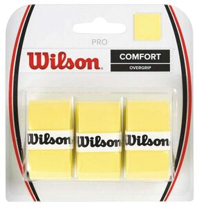 Намотка для ракетки Wilson PRO Comfort Overgrip Yellow (3шт)