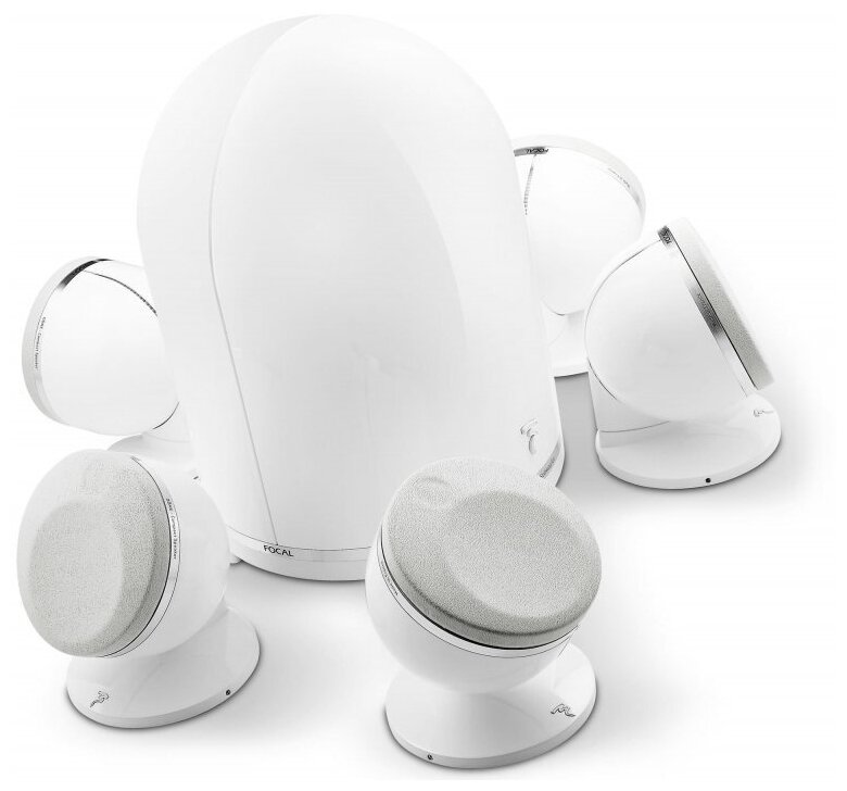 Focal Pack Dome 5.1 Flax & Sub Air, White