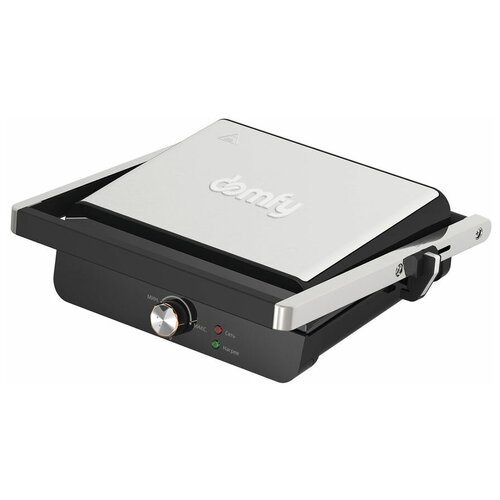 Электрогриль DOMFY DSM-EG301 черный и серебристый 541200₽