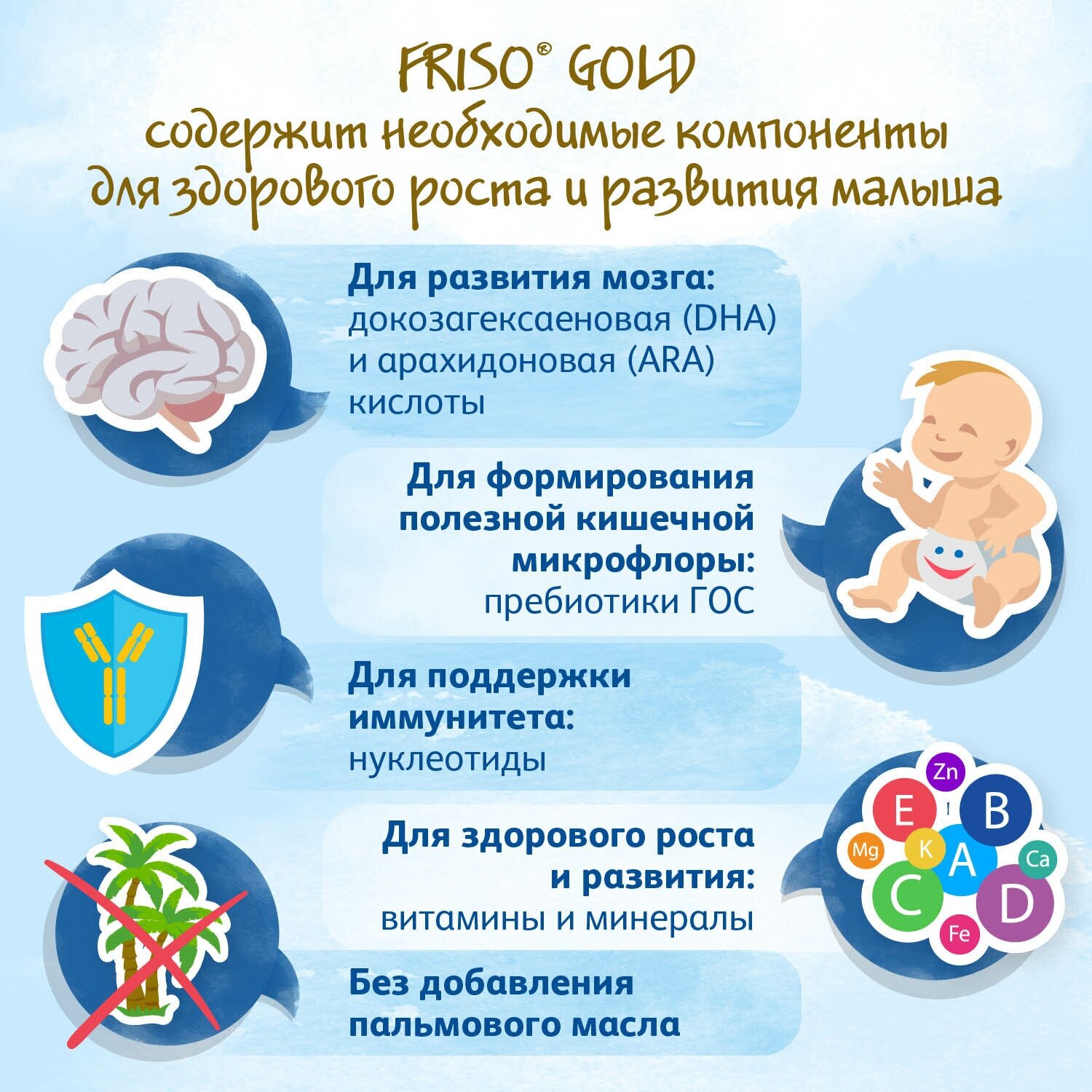 Сухой молочный напиток Friso Gold 3 LockNutri, 400гр - фото №4