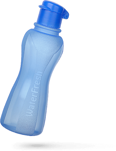 Бутылка для воды Waterfresh 0,7 л синего цвета