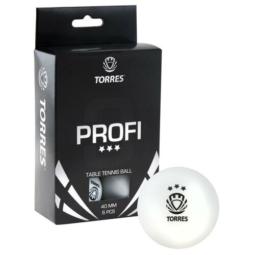 Набор для настольного тенниса TORRES Profi 3 мяч для настольного тенниса torres profi 3x 6шт уп белый tt21012