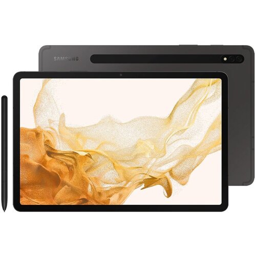 Планшет Samsung Galaxy Tab S8 SM-X706 8256Gb Graphite Snapdragon 8 Gen 1 17Ghz8192Mb256GbGPSLTEWi-FiBluetoothCam1102560x1600Android 8549000₽