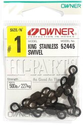 Вертлюг OWNER King Stainless Swivel 52445 8 штук 227 кг 1