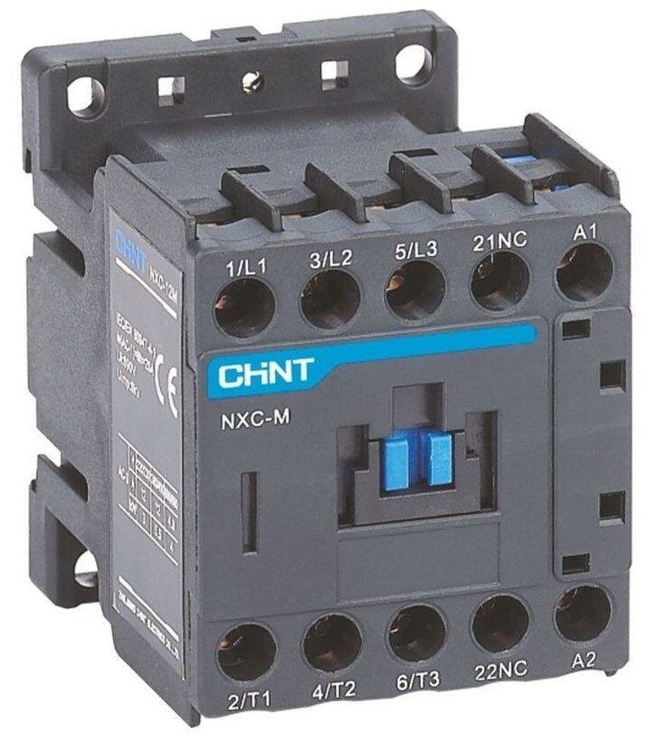 Контактор NXC-12M01 12А кат. 220В AC 1НЗ AC-3 (R) CHINT 836592