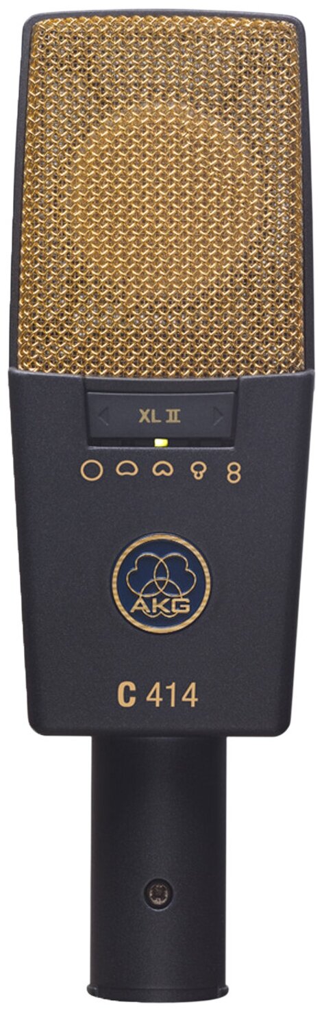 AKG C414 XLII микрофон конденсаторный вокальный, 5 диаграмм направленности