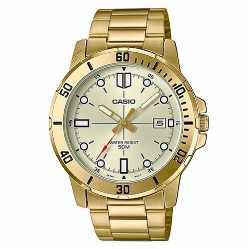 фото Наручные часы casio, золотой