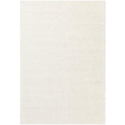 Ковер на пол 1,4 на 2 м в спальню, гостиную, безворсовый, белый Nature 8015.001-100