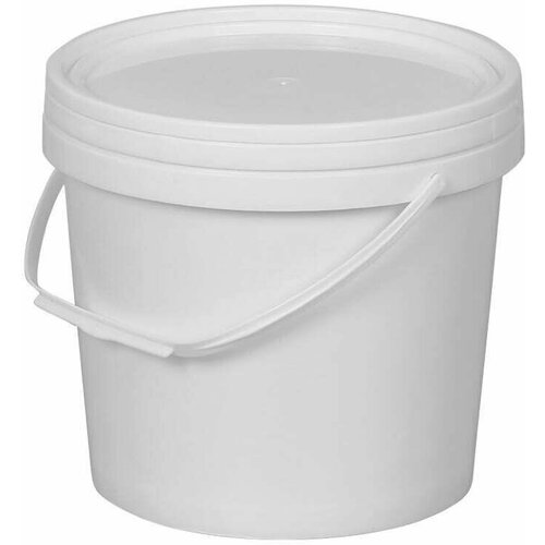 Ведро пищевое 2 л, 10 шт. с крышкой, полипропилен