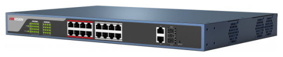 Коммутатор Hikvision DS-3E0318P-E(B)