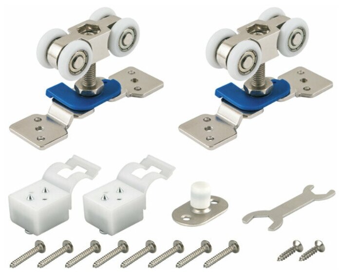 фото Ролики для раздвижных дверей Armadillo DIY Comfort 60/4 kit (комплект 2шт)