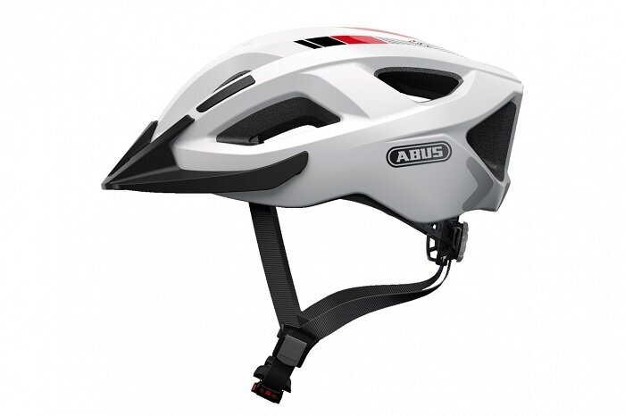 Велошлем Abus Aduro 2.0 race white 52-58