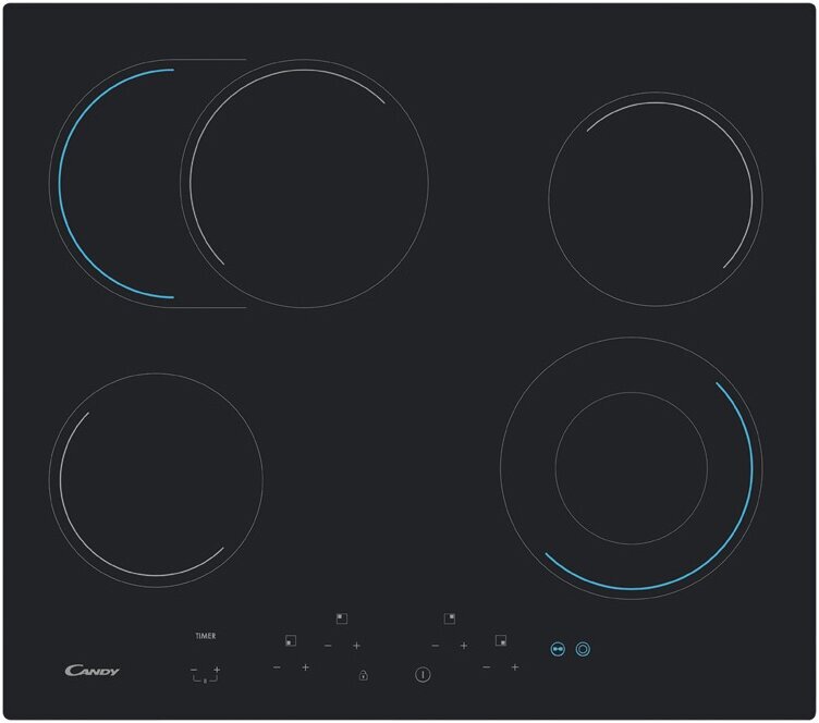 Встраиваемая электрическая варочная панель Candy CH 64 EXCP
