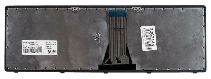 Клавиатура для ноутбука Lenovo IdeaPad Flex 15 G500S G505A G505G G505S S500 S510 S510p Z510 черная с рамкой гор Enter ZeepDeep
