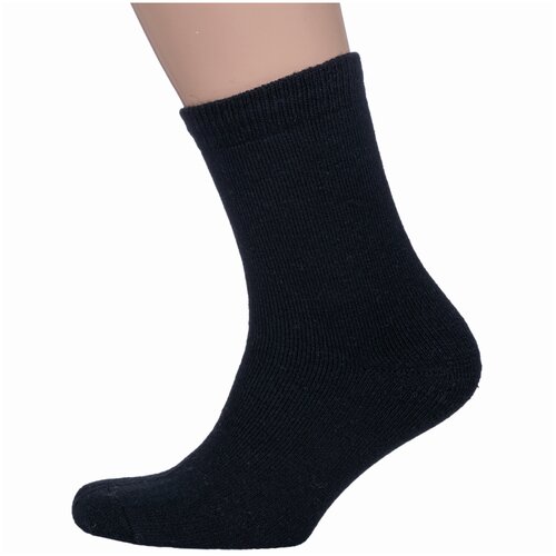 фото Мужские носки hobby line, 1 пара, размер 39-44, черный