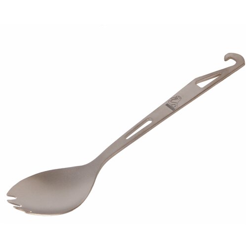 фото Титановая ложка - вилка (спорк) nz tc-311 titanium spork with cover opener