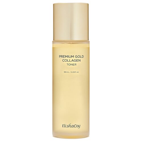 ElishaCoy Тонер для лица с коллагеном Premium Gold Collagen, 180 мл