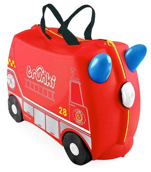 Детский чемодан на колесиках Trunki Пожарная машина (Trunki Frank) 