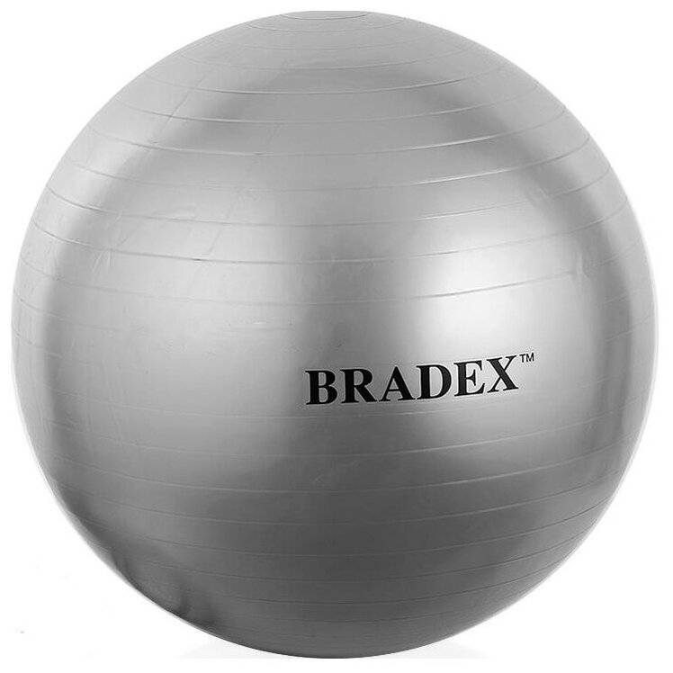 Мяч для фитнеса «ФИТБОЛ-55» с насосом SF 0241 BRADEX - фото №5