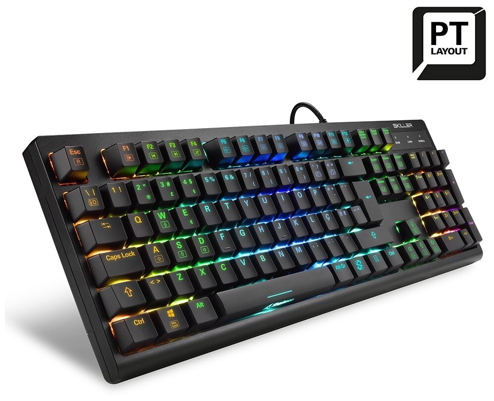 Клавиатура Sharkoon SGK30 Blue