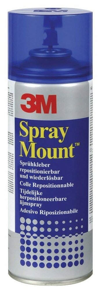 Клей-спрей 3M Spraymount 400гр - фото №1