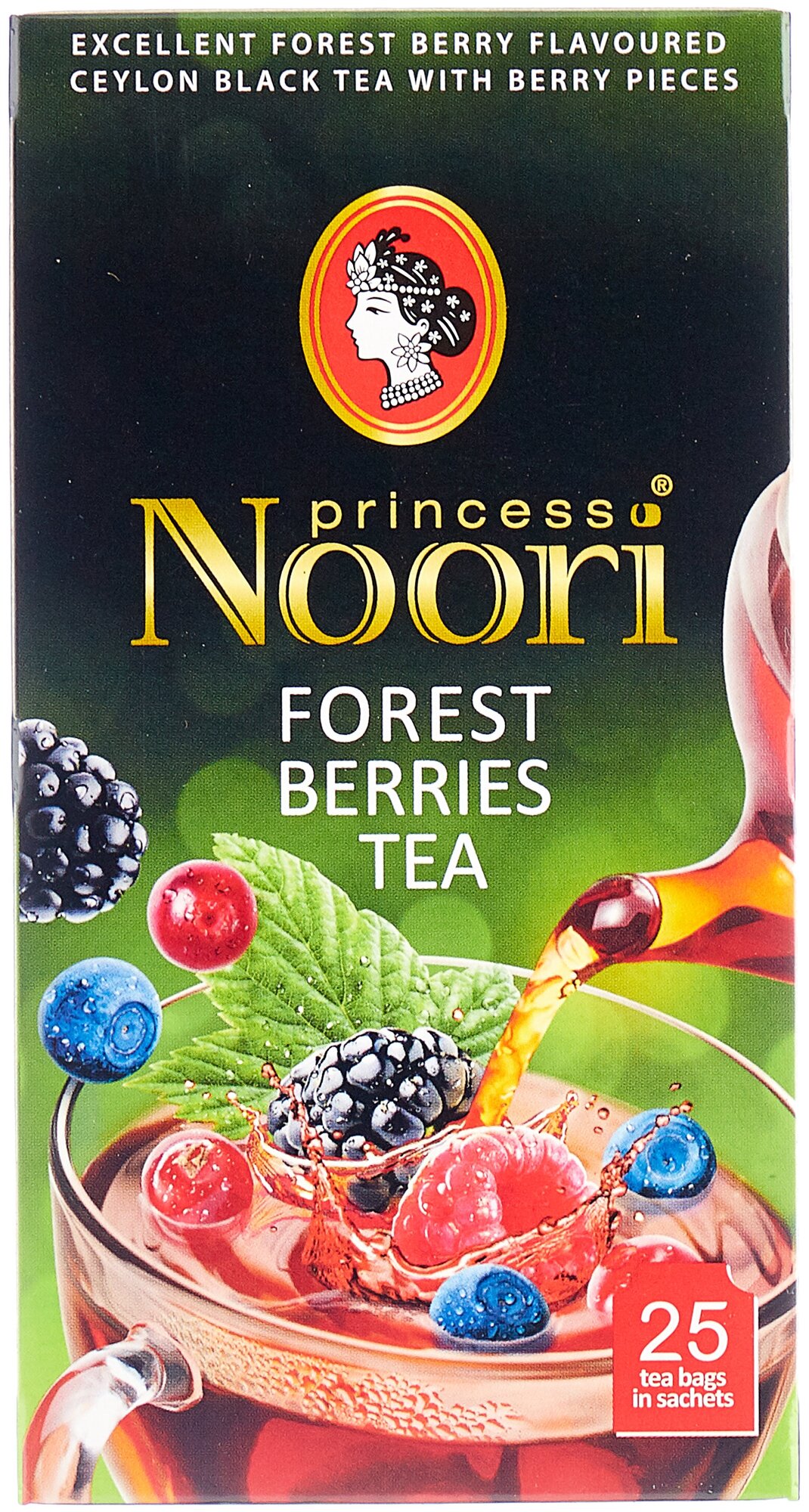Чай черный Принцесса Нури Ягодный 25пакетиков - фотография № 9