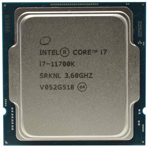 Процессор Intel Core i7-11700K LGA1200, 8 x 3600 МГц, OEM процессор intel core i7 11700 lga1200 8 x 2500 мгц oem