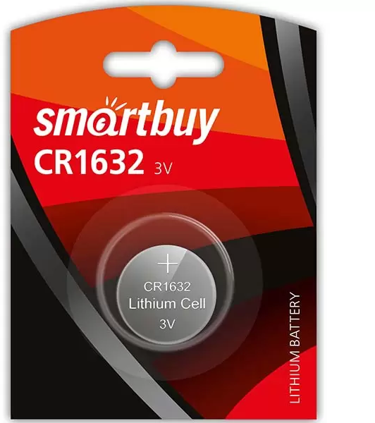 Батарейка литиевая CR1632 SmartBuy в блистере