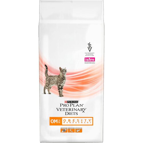 PURINA VETERINARY DIETS OM ST/OX OBESITY для взрослых кошек при ожирении (1,5 кг х 4 шт)