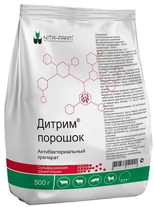 Порошок NITA-FARM Дитрим порошок, 500 г, 1уп.