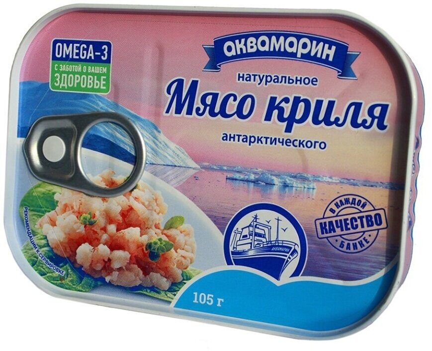 Мясо криля Аквамарин