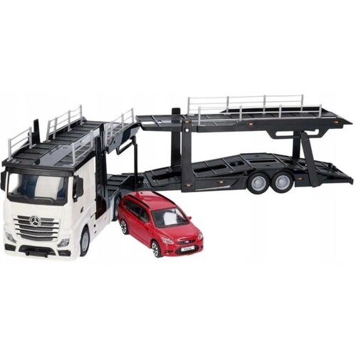 Набор машин Bburago Street Fire 1:43 Mercedes Benz Actros 18-31456