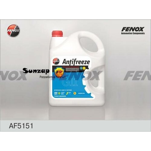 FENOX AF5151 Антифриз синий 5л 1610₽