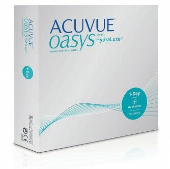 Контактная линза: 1-Day Acuvue Oasys, 90pk (1уп=90шт) R:=8.5 D:=-01,25