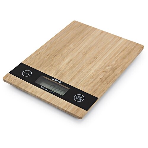 Электронные кухонные весы Lumme LU-1346 бамбук весы кухонные lumme