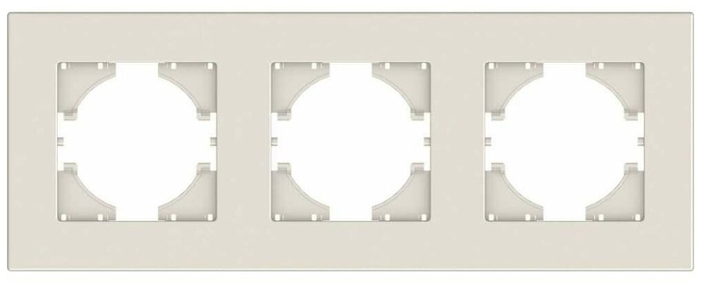 С1113-003 GUSI City рамка 3-местная цвет бежевый.