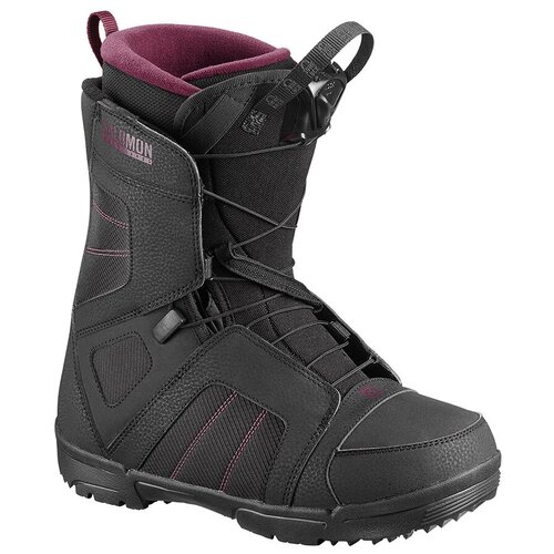 фото Сноубордические ботинки salomon scarlet 7 / 25, black