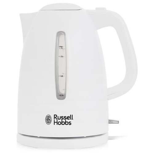 Чайник Russell Hobbs 21270-70, белый электрический чайник russell hobbs 26051 70 черный