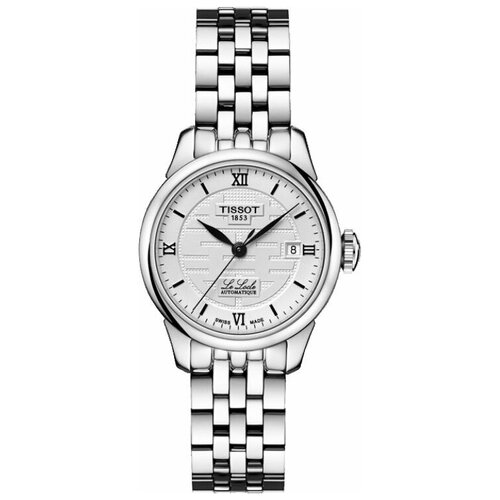 Наручные часы TISSOT T-Classic, белый, серебряный