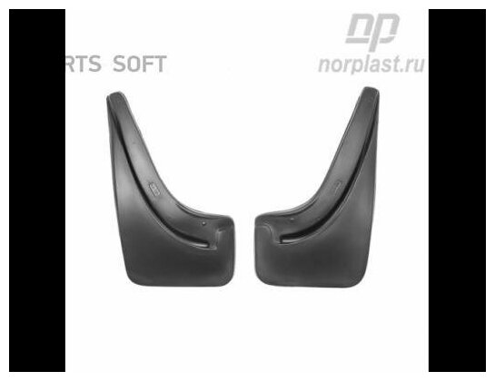 Брызговики задние NorPlast для Opel Astra, Opel Astra J NPL-Br-63-13B — фото 6