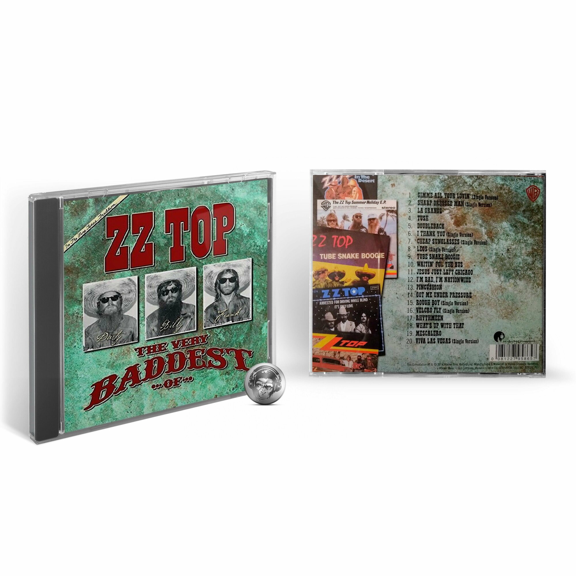 Компакт-Диски, Warner Bros. Records, ZZ TOP - THE VERY BADDEST OF (CD) Медиа - фото №2