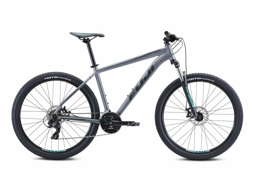 Велосипед Fuji Nevada 27.5 1.9 D (2021) 19" темно-бирюзовый металлик