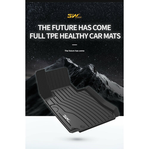 Коврики 3D резиновые в салон 3W TPEMATS NIO ET5 2022-2026 Custom Floor Mats TPE Material All-Weather Protection 19250₽