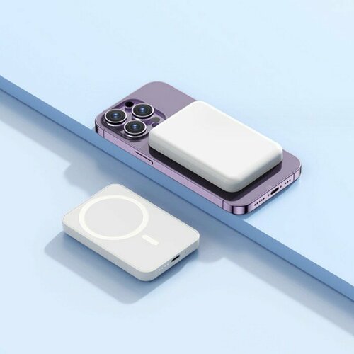 Внешний аккумулятор CRR-34 10000 мАч 5 W с функцией MagSafe Lightning белый 1699₽
