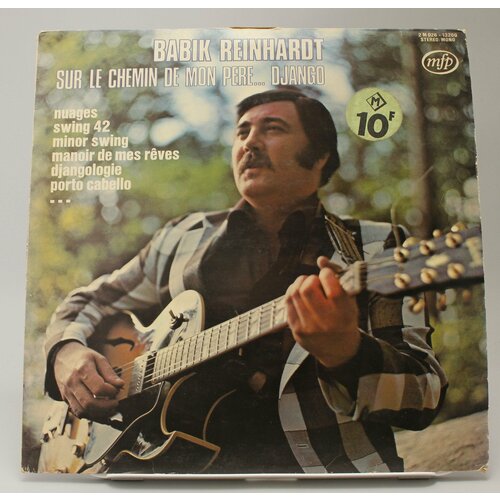 Виниловая пластинка Babik Reinhardt Sur Le Chemin De Mon Pere. Django виниловая пластинка django reinhardt виниловая пластинка django reinhardt gypsy jazz coloured vinyl 3lp