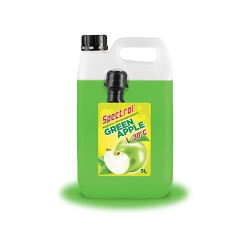 Жидкость для омывания стекла Spectrol Green Apple (-30 *) 5 л.