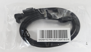 Кабель SATA Gigabyte 3,0, 6 Гбит / с, комплект 2 шт (12CF1-2SAT1B-01R)