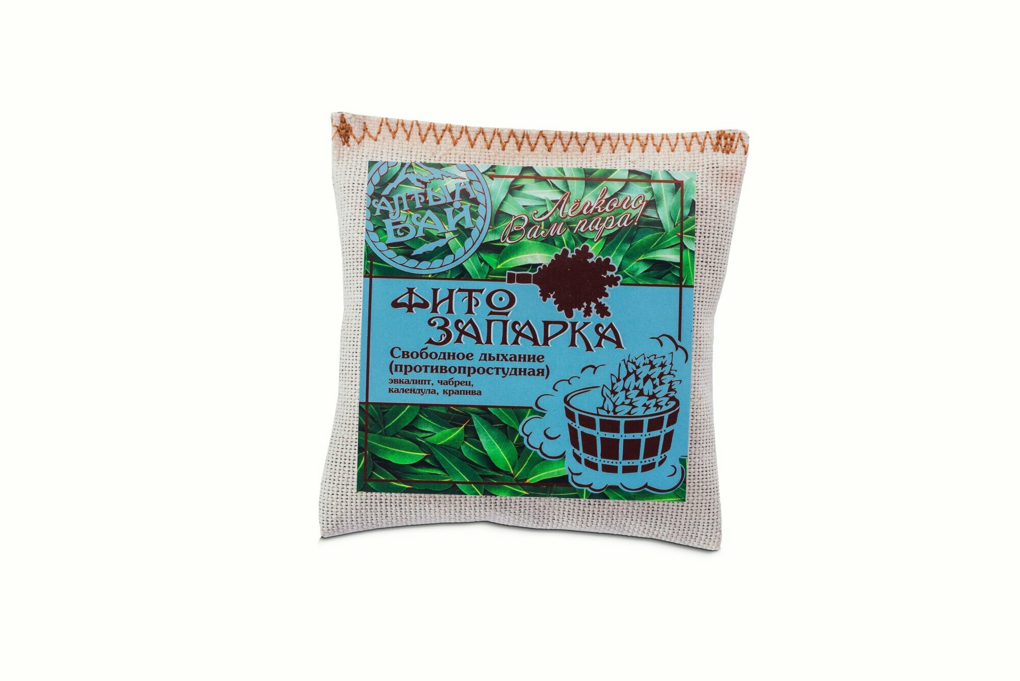 фото Запарка для бань, ванн и фитобочек "Свободное дыхание" противопростудная "Алтын бай" 30 г, 3 штуки